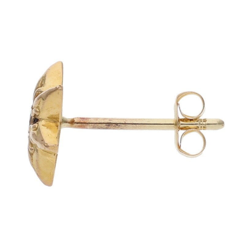 Chrome Hearts Star Stud 22K Gold 1-Diamond Size ONE SIZE