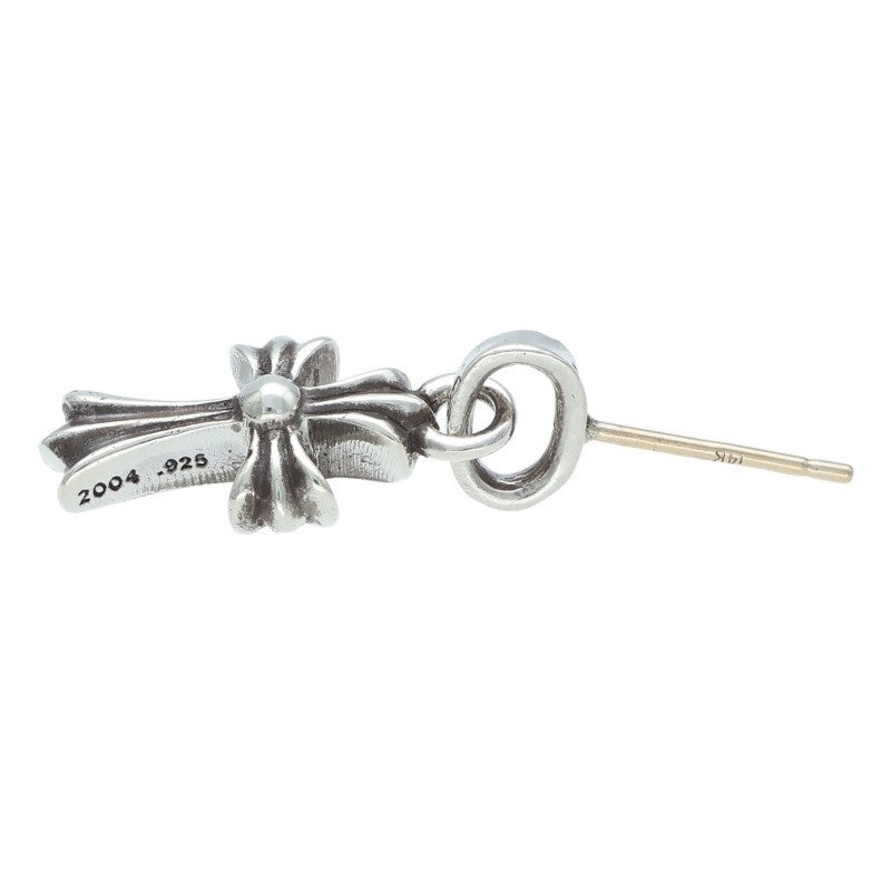 Chrome Hearts Baby Fat Drop Silver Earring Size ONE SIZE
