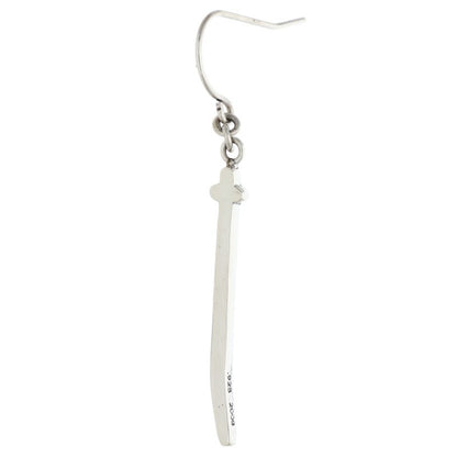 Chrome Hearts RS Cross Drop Silver Earring Size ONE SIZE