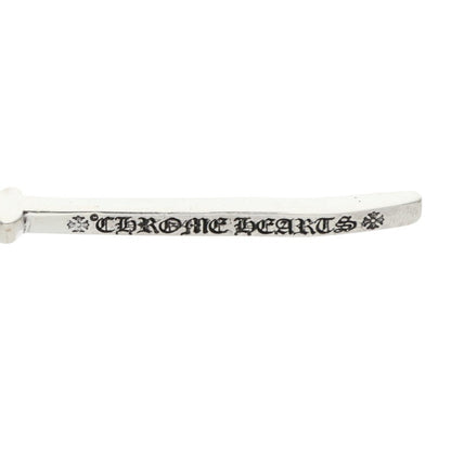 Chrome Hearts RS Cross Drop Silver Earring Size ONE SIZE