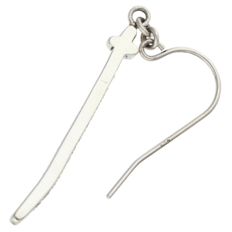 Chrome Hearts RS Cross Drop Silver Earring Size ONE SIZE