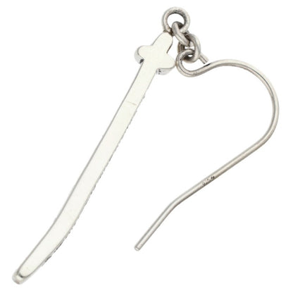 Chrome Hearts RS Cross Drop Silver Earring Size ONE SIZE