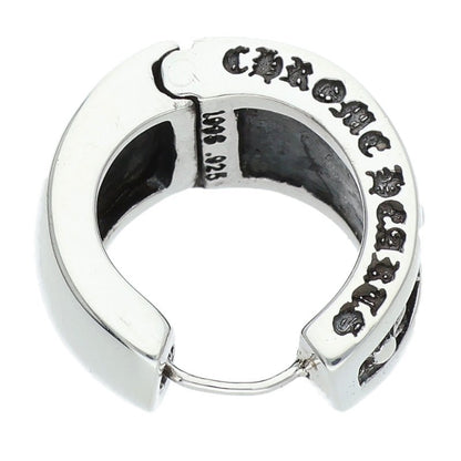 Chrome Hearts Narrow V-CHX Silver Earring Size ONE SIZE