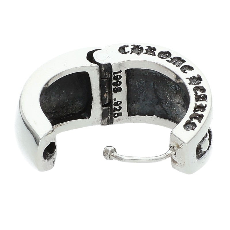 Chrome Hearts Narrow V-CHX Silver Earring Size ONE SIZE