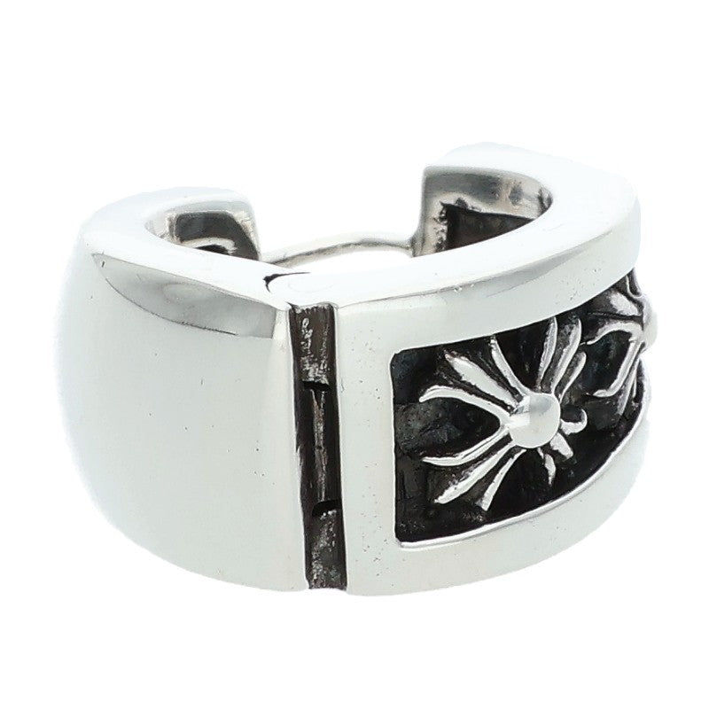 Chrome Hearts Narrow V-CHX Silver Earring Size ONE SIZE