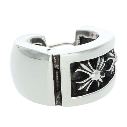 Chrome Hearts Narrow V-CHX Silver Earring Size ONE SIZE
