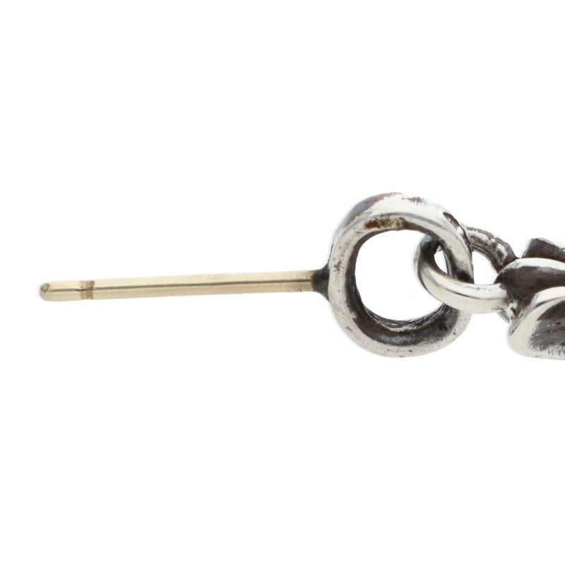 Chrome Hearts Baby Fat Drop Silver Earring Size ONE SIZE