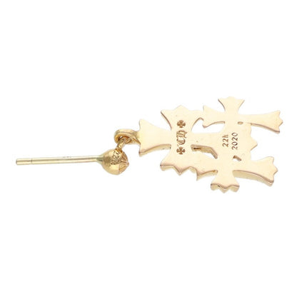 Chrome Hearts 22K Triple CH Cross Drop Earring Size ONE SIZE