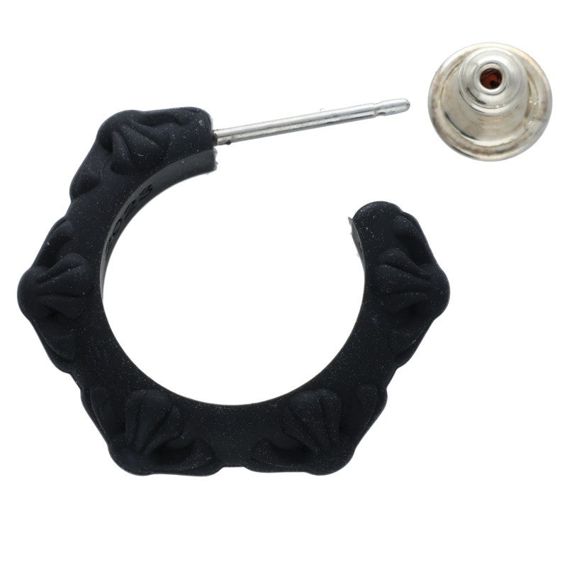 Chrome Hearts Earring Black (Silver 0.71g)