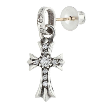 Chrome Hearts Baby Fat Pave Diamond Earring Size ONE SIZE