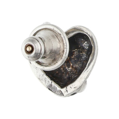 Chrome Hearts Heart Stud Silver Earring Size ONE SIZE