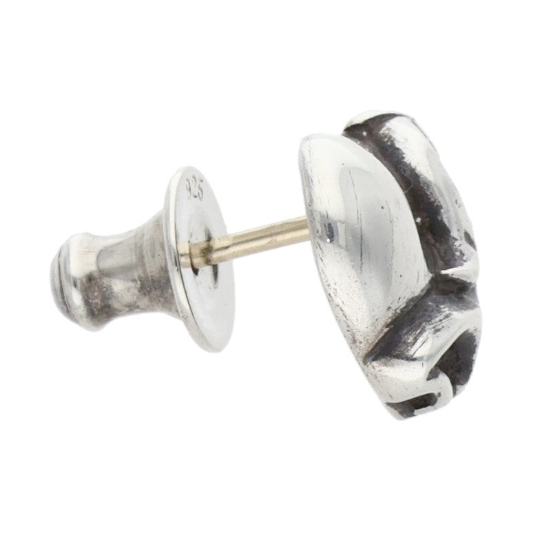 Chrome Hearts Heart Stud Silver Earring Size ONE SIZE