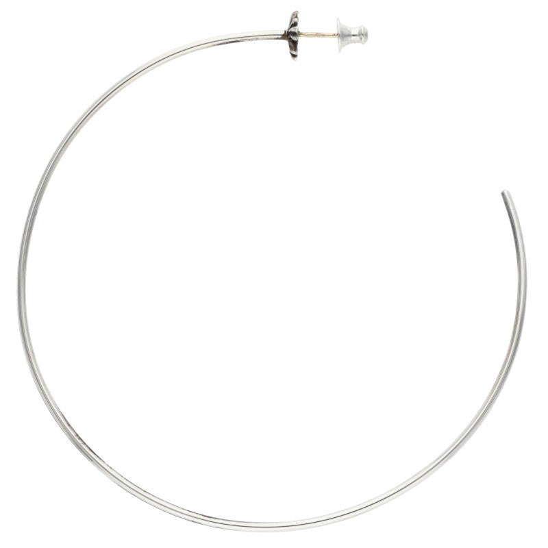 Chrome Hearts CH Plus Hoop Silver Size ONE SIZE