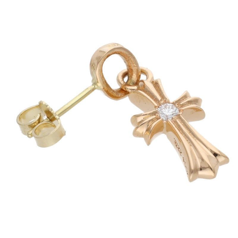 Chrome Hearts 22K Baby Fat 1 Diamond Gold Size ONE SIZE