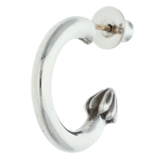 Chrome Hearts Plain Hoop Silver (Silver 3.28g)