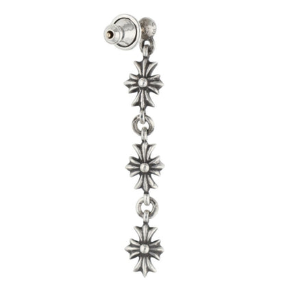 Chrome Hearts Tiny E CH Plus 3 Drop Silver Size ONE SIZE