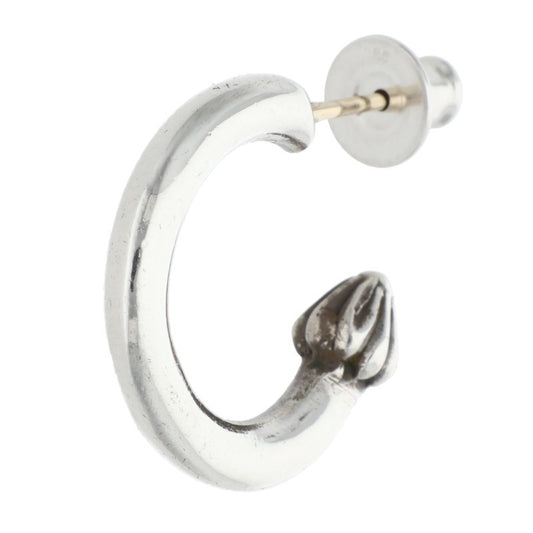 Chrome Hearts Plain Hoop Silver (Silver 3.32g)