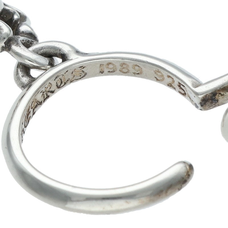 Chrome Hearts #5 Dagger Hoop Silver Earring Size ONE SIZE