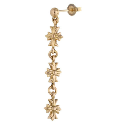 Chrome Hearts 22K Tiny E CH Plus 3 Drop Size ONE SIZE