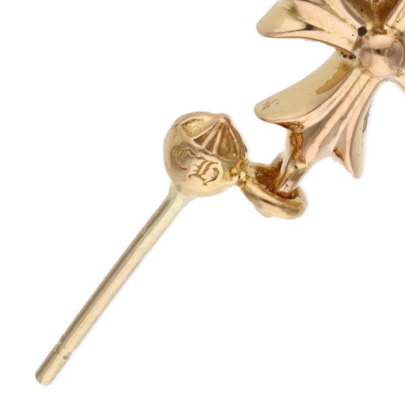 Chrome Hearts 22K Triple CH Cross Earring Size ONE SIZE