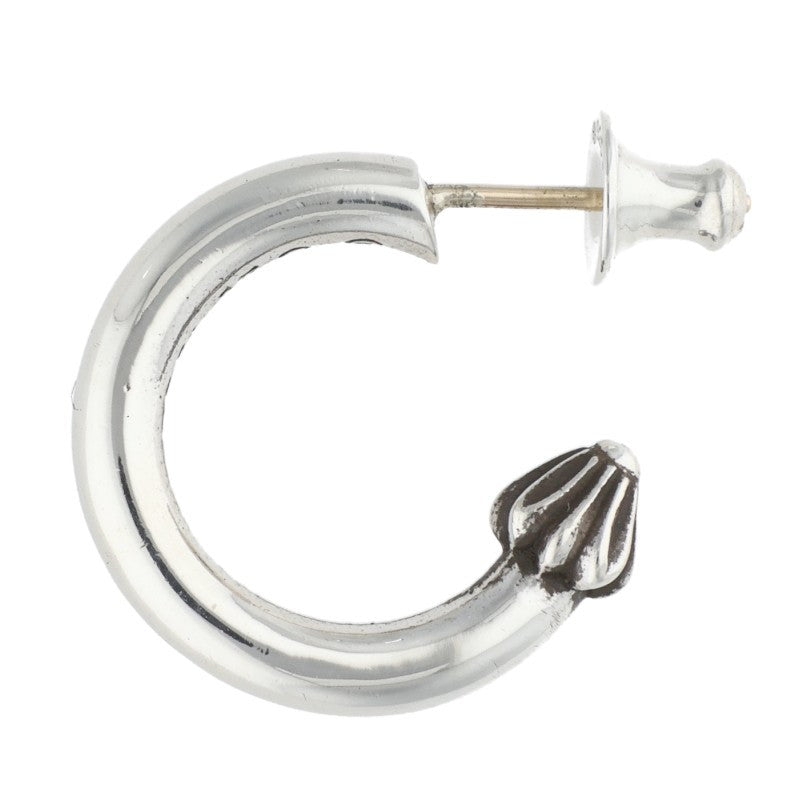 Chrome Hearts Plain Hoop Silver (Silver 3.44g)