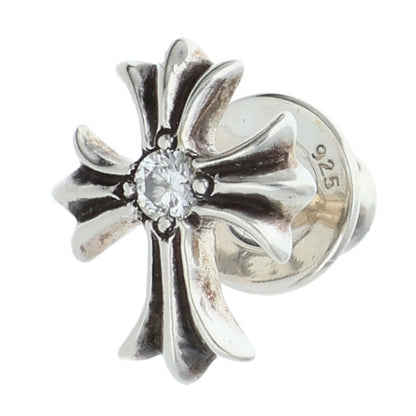 Chrome Hearts CH Cross Stud 1 Diamond Earring Size ONE SIZE