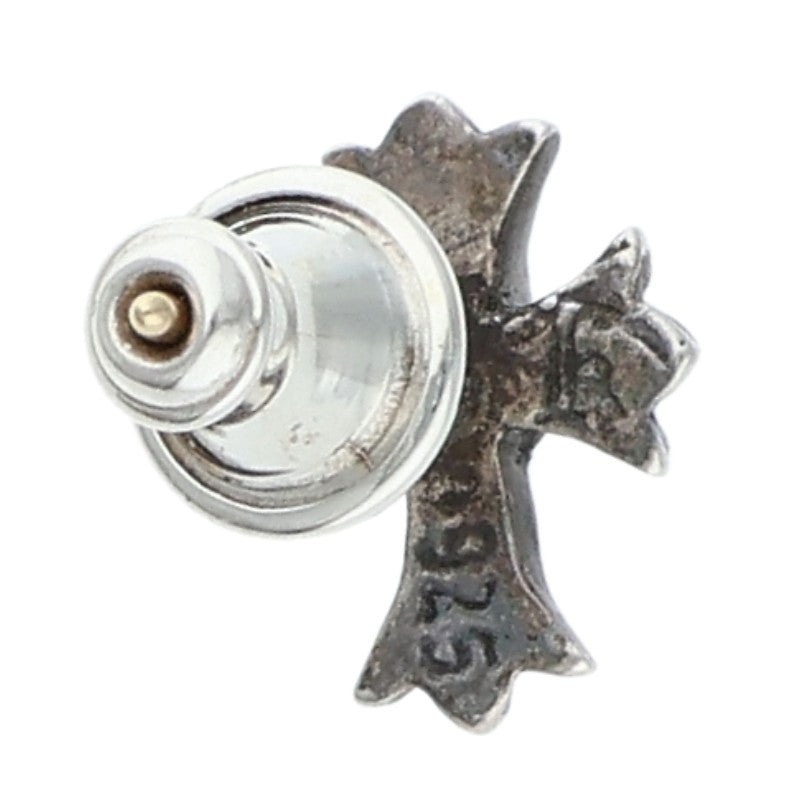 Chrome Hearts No2 CH Cross Stud Silver Earring Size ONE SIZE