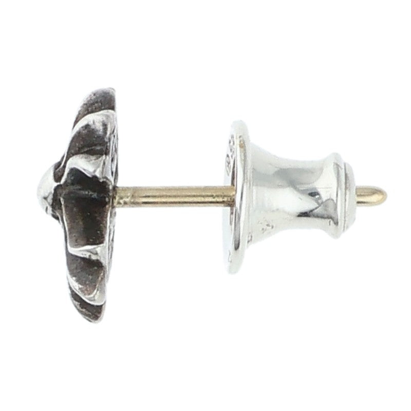Chrome Hearts No2 CH Cross Stud Silver Earring Size ONE SIZE