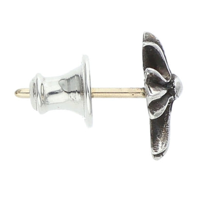 Chrome Hearts No2 CH Cross Stud Silver Earring Size ONE SIZE