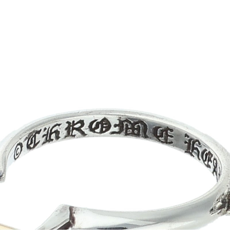 Chrome Hearts No5 Dagger Hoop Silver Earring Size ONE SIZE