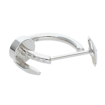 Cartier Juste un Clou K18WG Hoop Earrings Size ONE SIZE