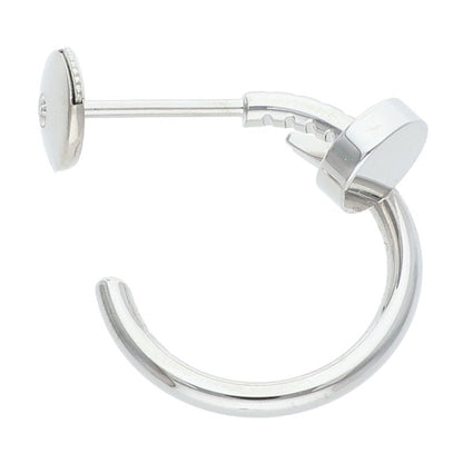 Cartier Juste un Clou K18WG Hoop Earrings Size ONE SIZE