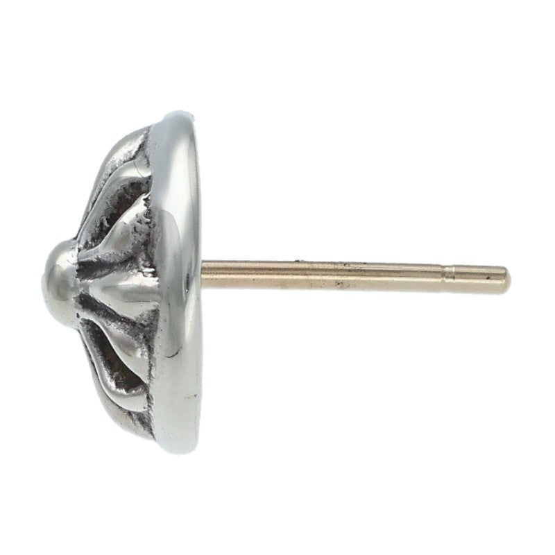 Chrome Hearts Cross Ball Stud Silver Earring Size ONE SIZE