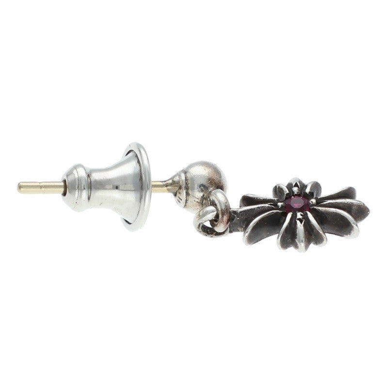 Chrome Hearts Tiny E CH Plus 1 Ruby Silver Size ONE SIZE