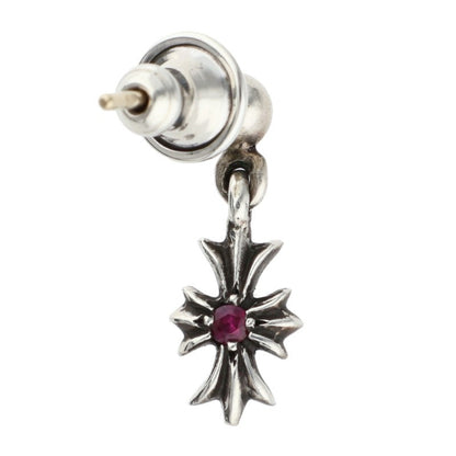 Chrome Hearts Tiny E CH Plus 1 Sapphire Silver Size ONE SIZE