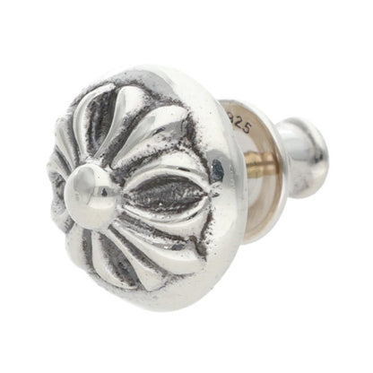 Chrome Hearts Cross Ball Stud Silver Earring Size ONE SIZE