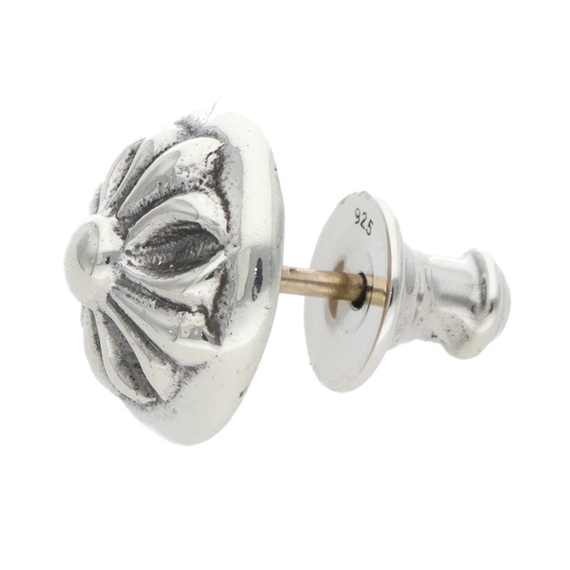 Chrome Hearts Cross Ball Stud Silver Earring Size ONE SIZE