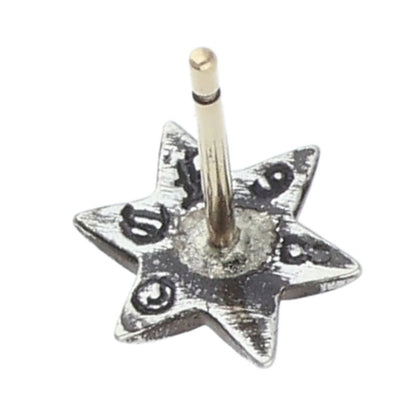 Chrome Hearts CO Star Stud Silver Earring Size ONE SIZE
