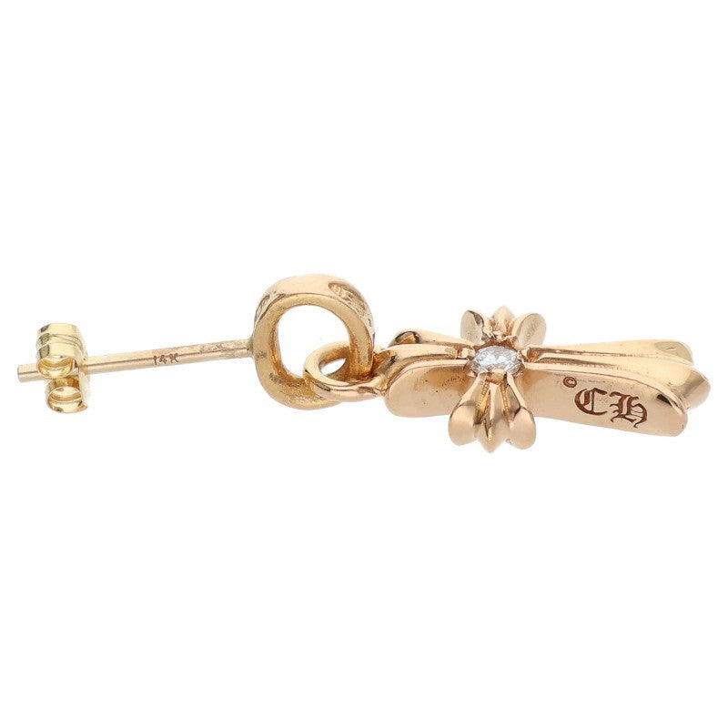 Chrome Hearts 22K Baby Fat 1 Diamond Gold Size ONE SIZE