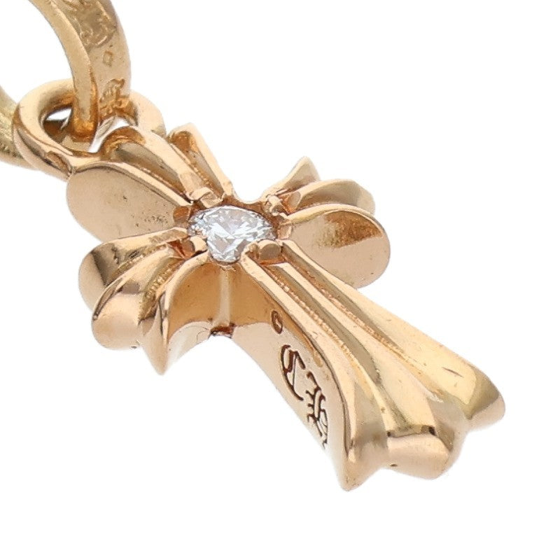 Chrome Hearts 22K Baby Fat 1 Diamond Gold Size ONE SIZE
