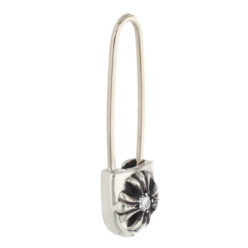 Chrome Hearts Silver Safety Pin 1 Diamond Size ONE SIZE