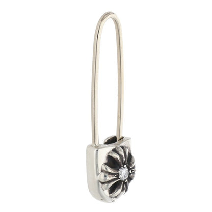 Chrome Hearts Silver Safety Pin 1 Diamond Size ONE SIZE