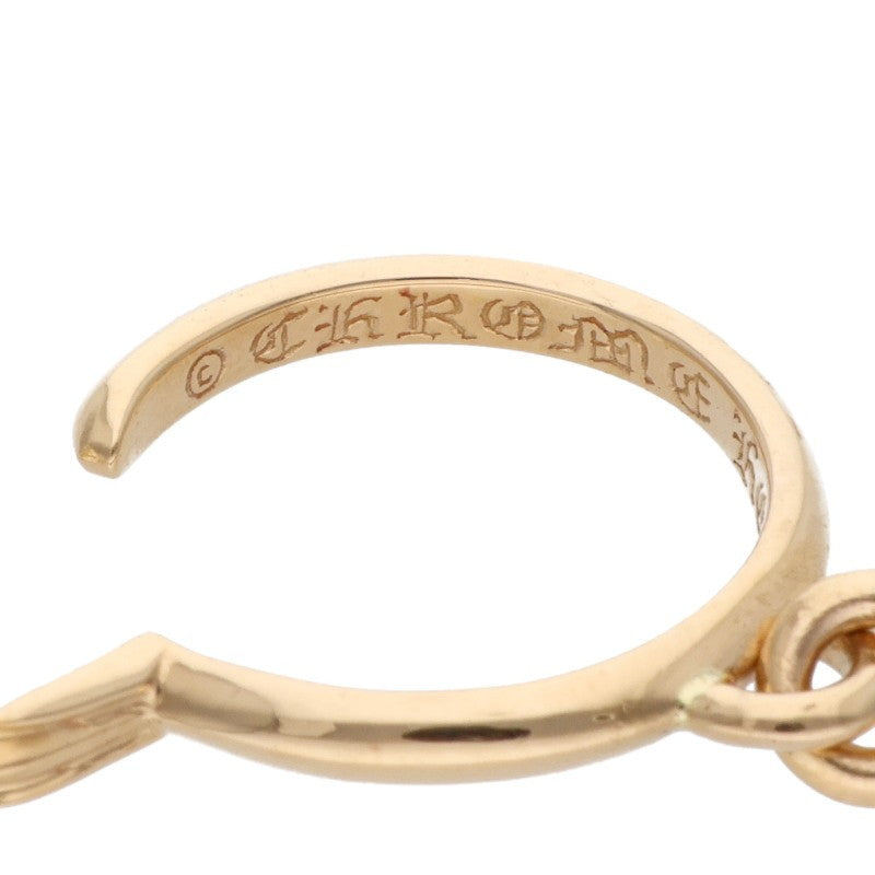 Chrome Hearts 22K Tiny CH Cross Yellow Gold Size ONE SIZE