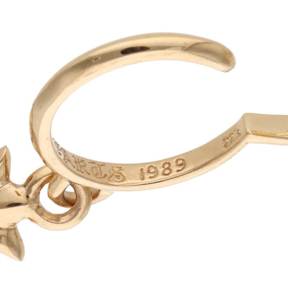 Chrome Hearts 22K Tiny CH Cross Yellow Gold Size ONE SIZE