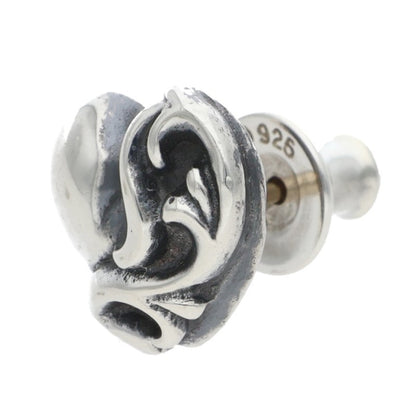 Chrome Hearts Silver Heart Stud Earring Size ONE SIZE