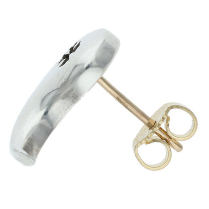 Chrome Hearts Silver/Gold Yin Yang Earring Size ONE SIZE