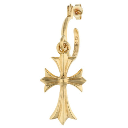 Chrome Hearts 22K Yellow Gold Tiny CH Cross Size ONE SIZE