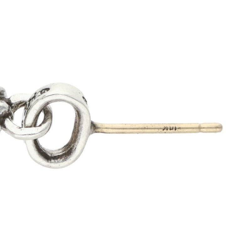 Chrome Hearts Silver Baby Fat Drop Earring Size ONE SIZE