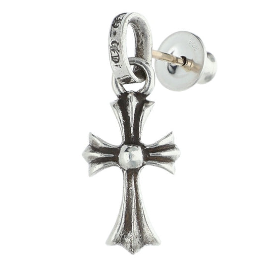 Chrome Hearts Silver Baby Fat Drop Earring Size ONE SIZE