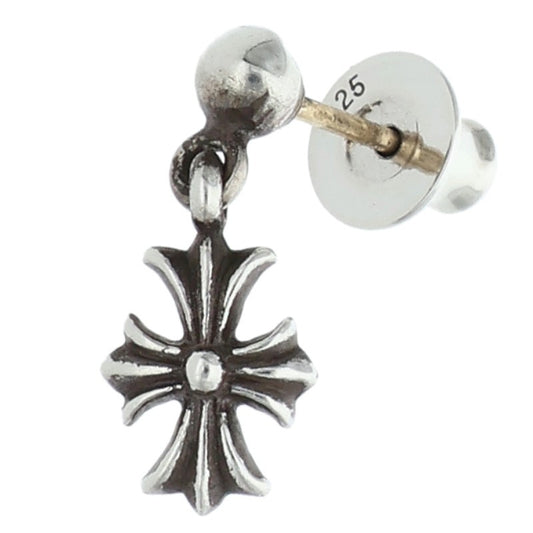 Chrome Hearts Silver Tiny E CH Plus Drop Size ONE SIZE